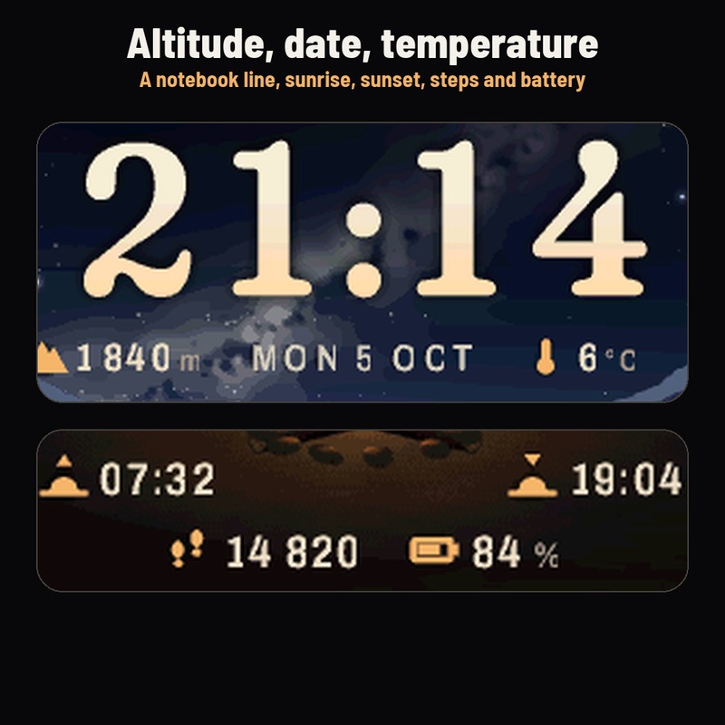 Astra Campfire – 户外徒步动态表盘 · Screenshot 2