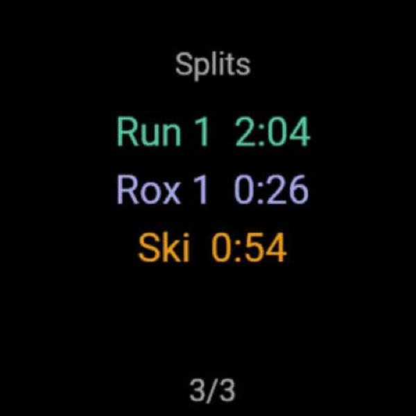 HiRace – Fitness Race Split Timer · Screenshot 4