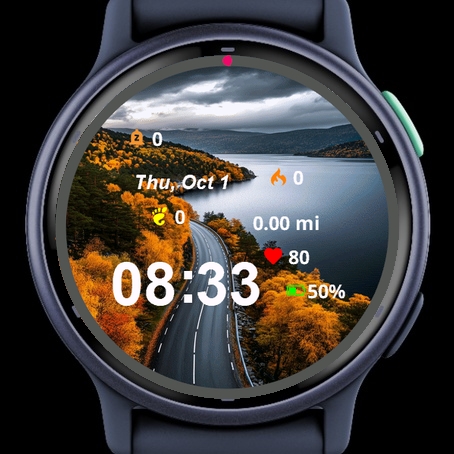 View Road Winding Along Side Mountain · Screenshot 1