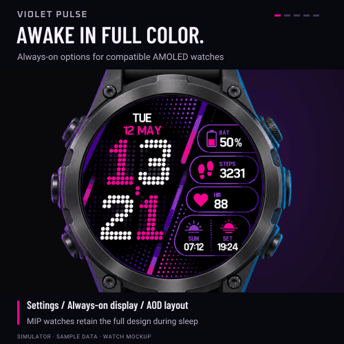 Violet Pulse - Digital AOD · Screenshot 3