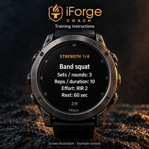 iForge Coach · Screenshot 1