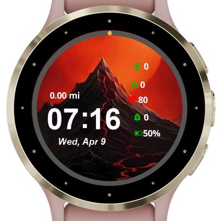 Red Moon Landscape · Screenshot 0