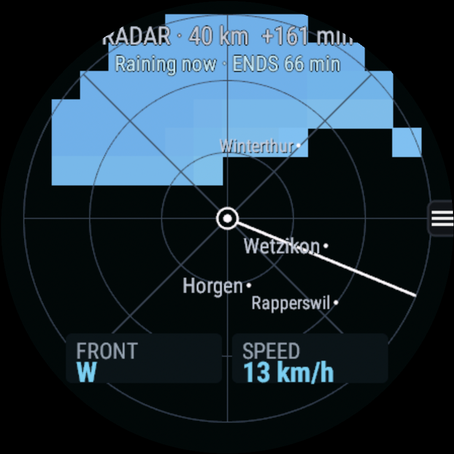 Weather Nowcast · Screenshot 2