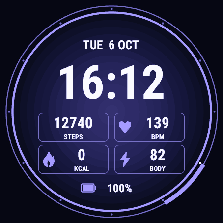 HOURSHIFT PRO — Gradient Data AMOLED · Screenshot 4