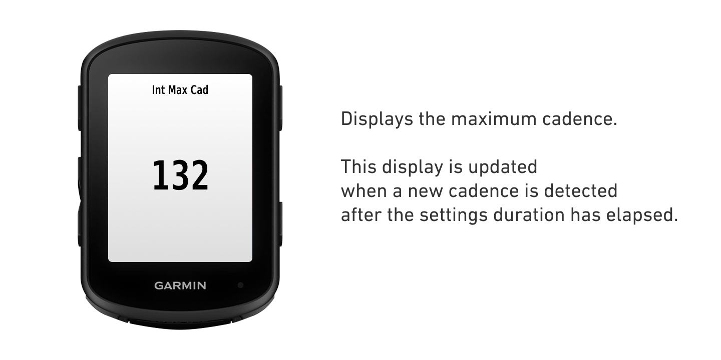 Interval Max Cadence · Screenshot 1