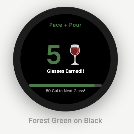Pace + Pour · Screenshot 4