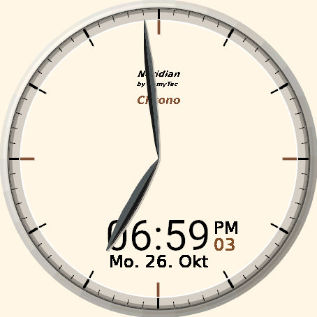 Neridian Chrono – display analogico · Screenshot 3