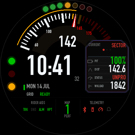 RaceDashWF · Screenshot 4