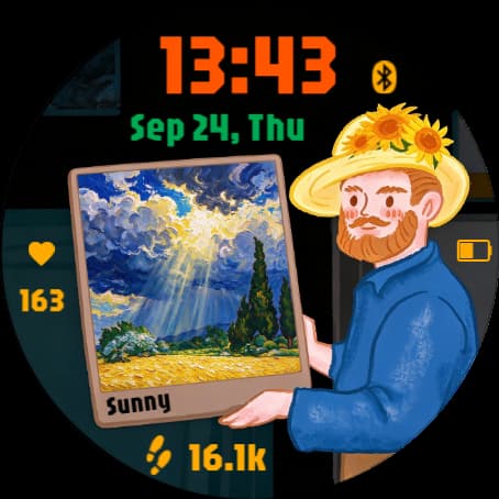 VanGogh Weather · Screenshot 1