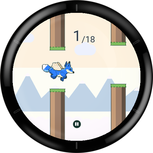 Flappy Fox · Snimka zaslona 2