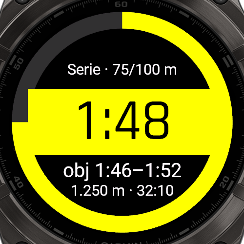 WinWatts Swim · Skærmbillede 0
