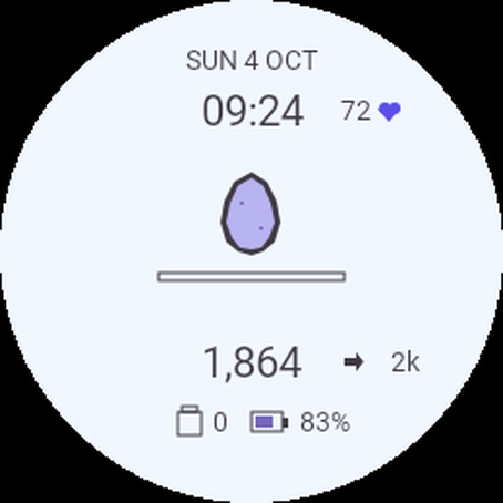 Arlo: Step Pet Companion Watch Face · Screenshot 1
