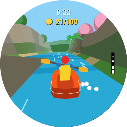 WHITEWATER WIPEOUT · Screenshot 0