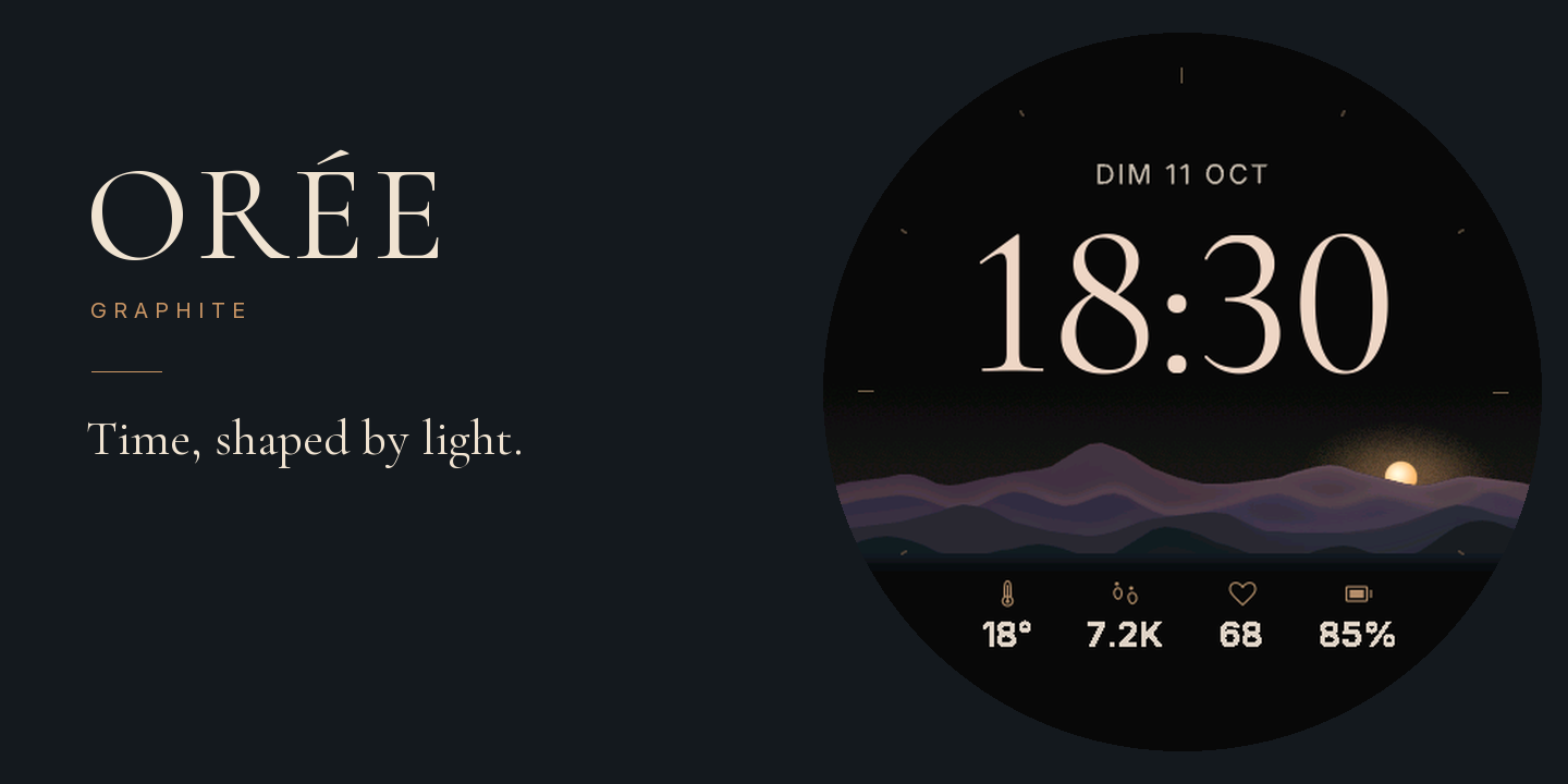 ORÉE — Graphite Preview · Screenshot 0