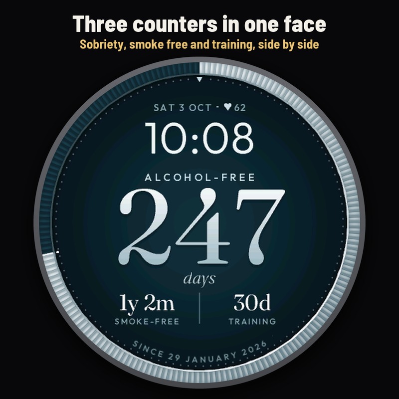 Astra Milestone Pro – 戒酒天数计数器 · Screenshot 1