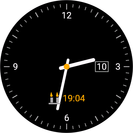 ShaonShabbat - Automatic Shabbat face · Screenshot 4