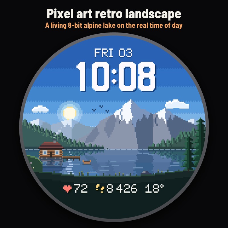 Astra Diorama Pro – 像素画 复古风景 · Screenshot 0