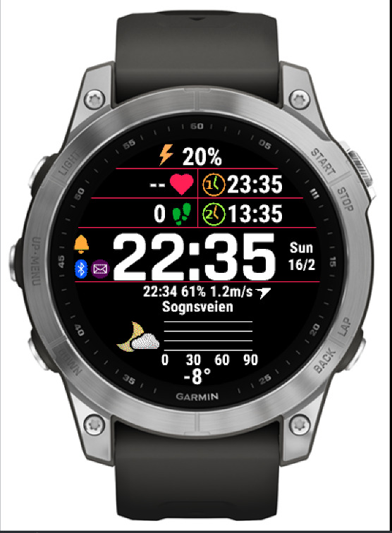 NordicsWeatherFace · Screenshot 1