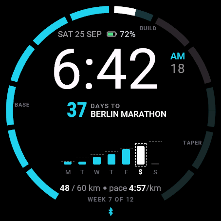 Race Day — Marathon Countdown · Screenshot 1