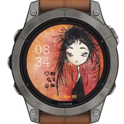 Midnight Muse – Abstract Ink Girl · Screenshot 2