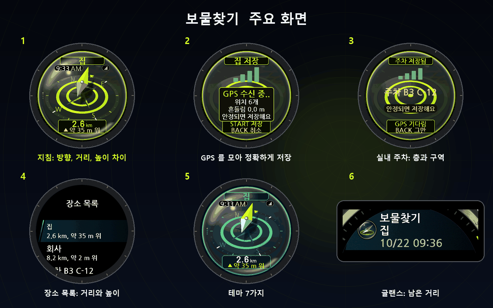 Treasure Compass -3D compass inside a glass marble · Screenshot 1
