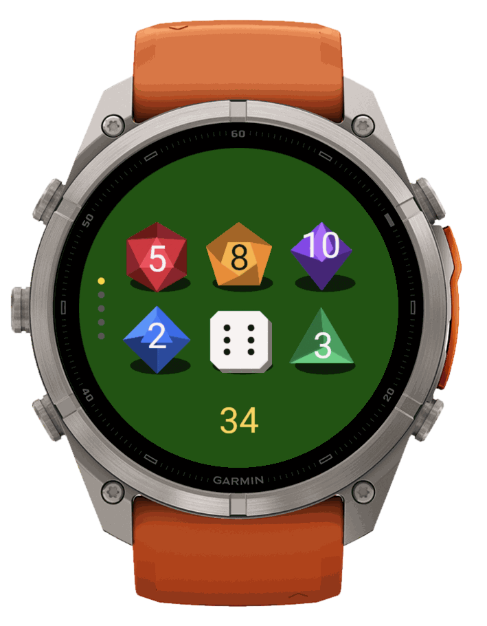 Wrist Dice – RPG & Board Games · Screenshot 0
