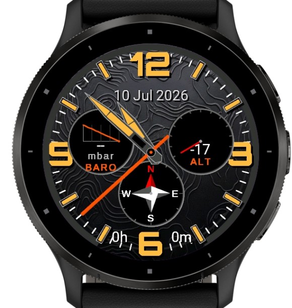 Alpinist ABC Tactical - AMOLED · Screenshot 0