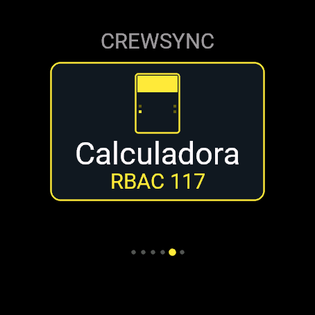 CrewSync — Crew Schedule on Your Wrist · Screenshot 4