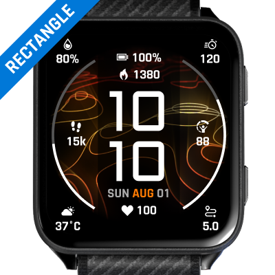 Garmin All Stars – fēnix 8 Pro Energize watch face screenshot 5