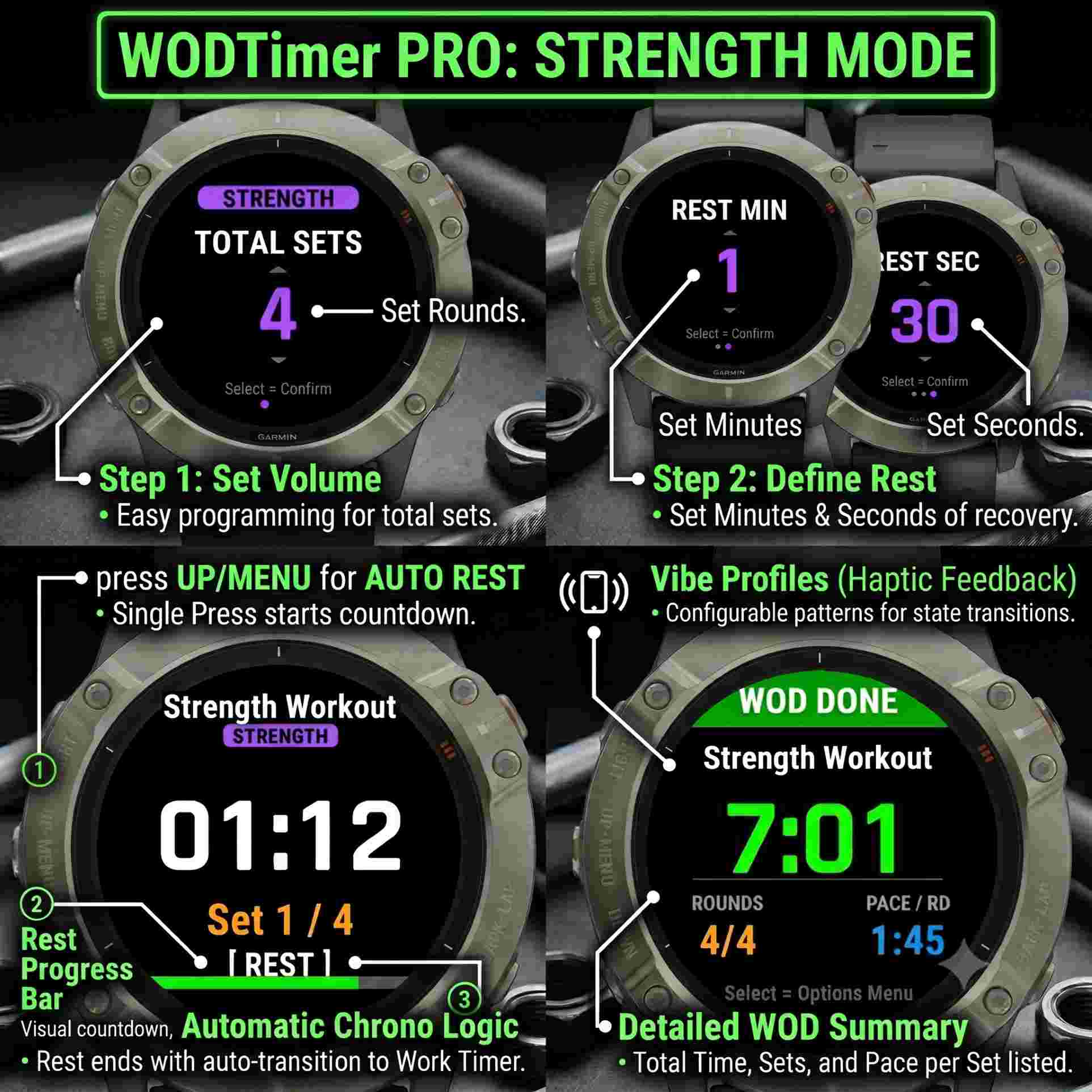 WOD Timer Pro · Screenshot 3