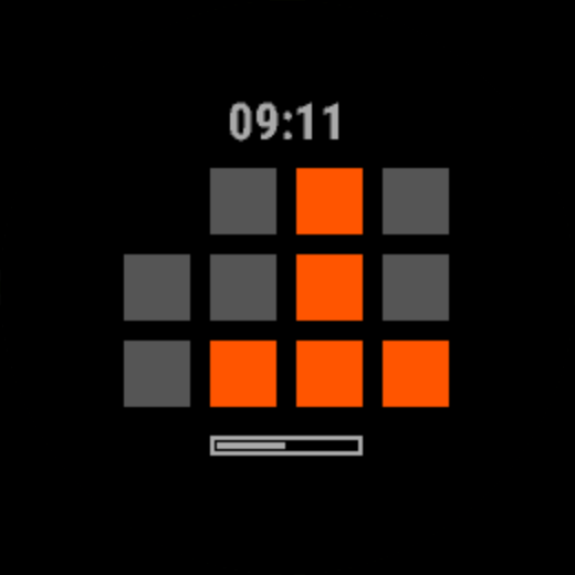 TrueBinaryClock · Screenshot 2