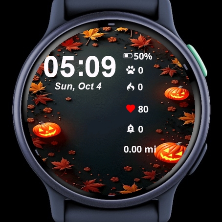 Black Background Pumpkins · Screenshot 1