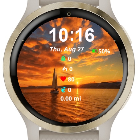 View Sun Setting Over Ocean · Screenshot 0