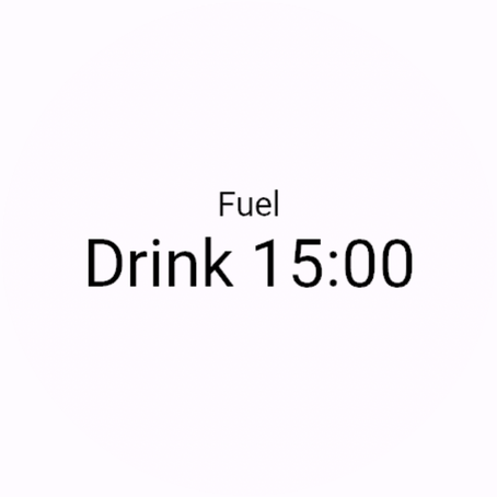 Fuel Coach - Carb Drink Alerts · Screenshot 0