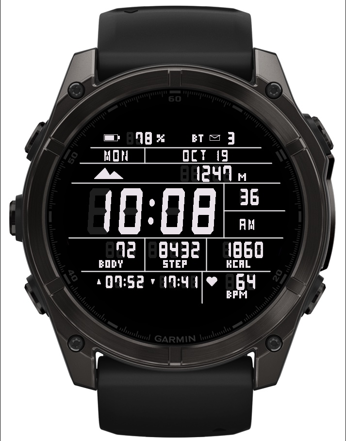 Summit LCD: Retro Digital Watch Face · Screenshot 3