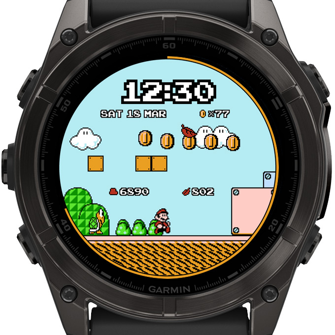Super Mario 3 Nintendo World SNES Watch Face · Screenshot 3