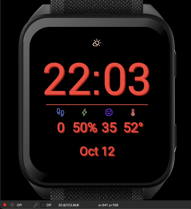 Simplistic Chroma Digital · Screenshot 1