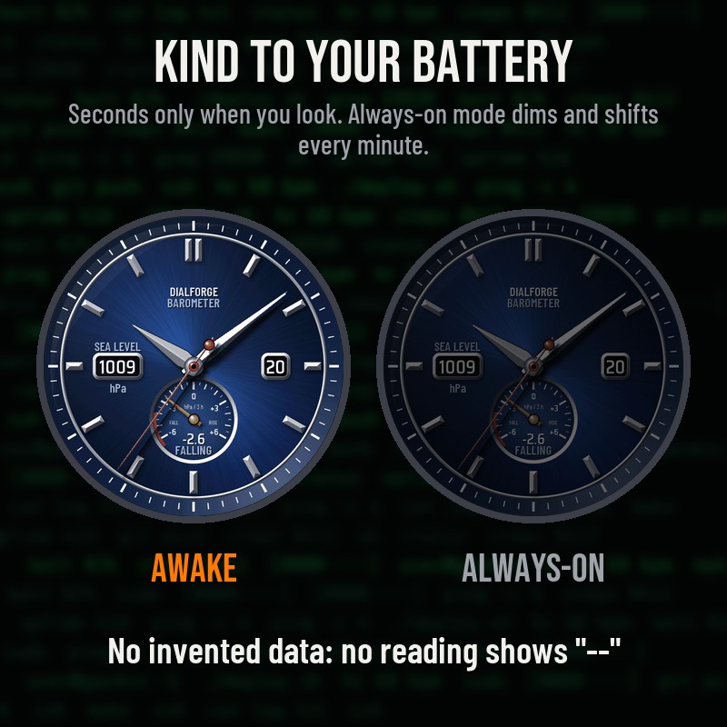 Barometer Watch · Screenshot 3