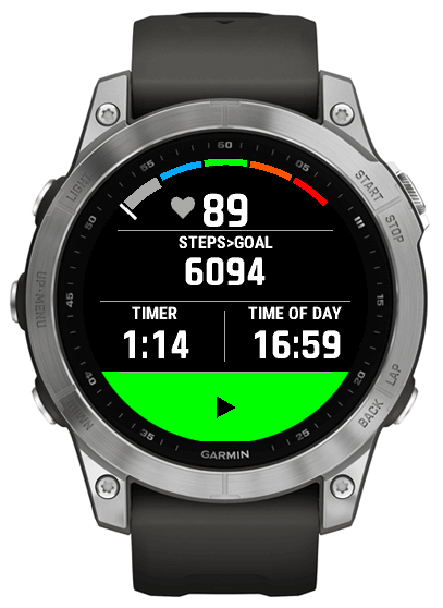 Activity Start/Stop Reminder (Steps) · Screenshot 1