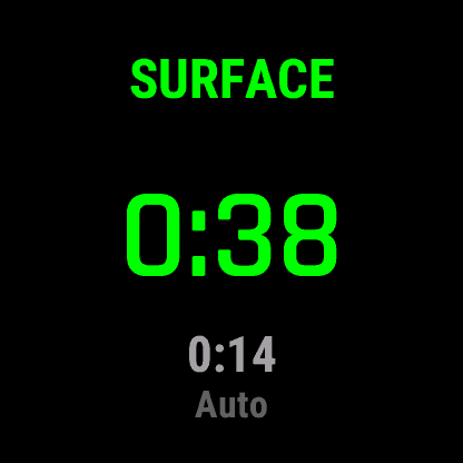 Dive Timer - Freediving Surface Coach · Screenshot 0