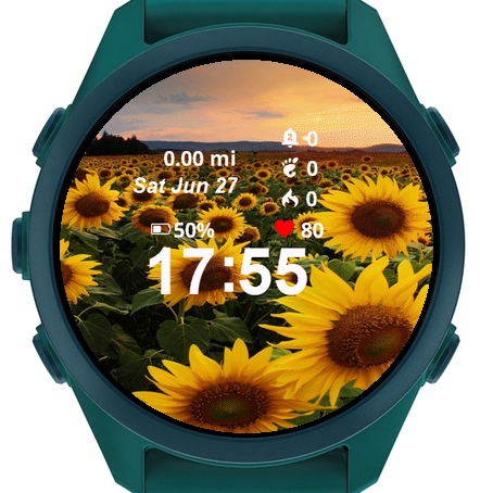 Field Sunflowers Sunset · Screenshot 2