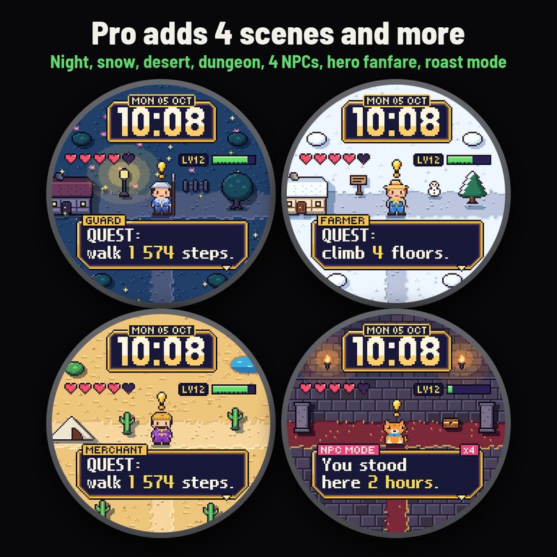 Astra NPC – 搞笑动态像素 RPG 任务表盘 · Screenshot 4