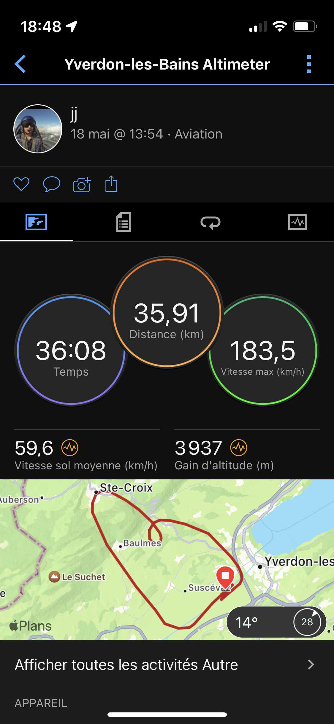 Alti Pro (Altimeter) · Screenshot 3
