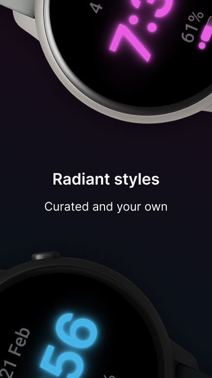 Du. — AMOLED watch face · Screenshot 1