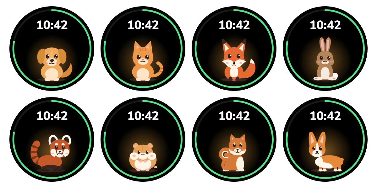 Pawbeat – Living Pet Watch Face · Screenshot 0