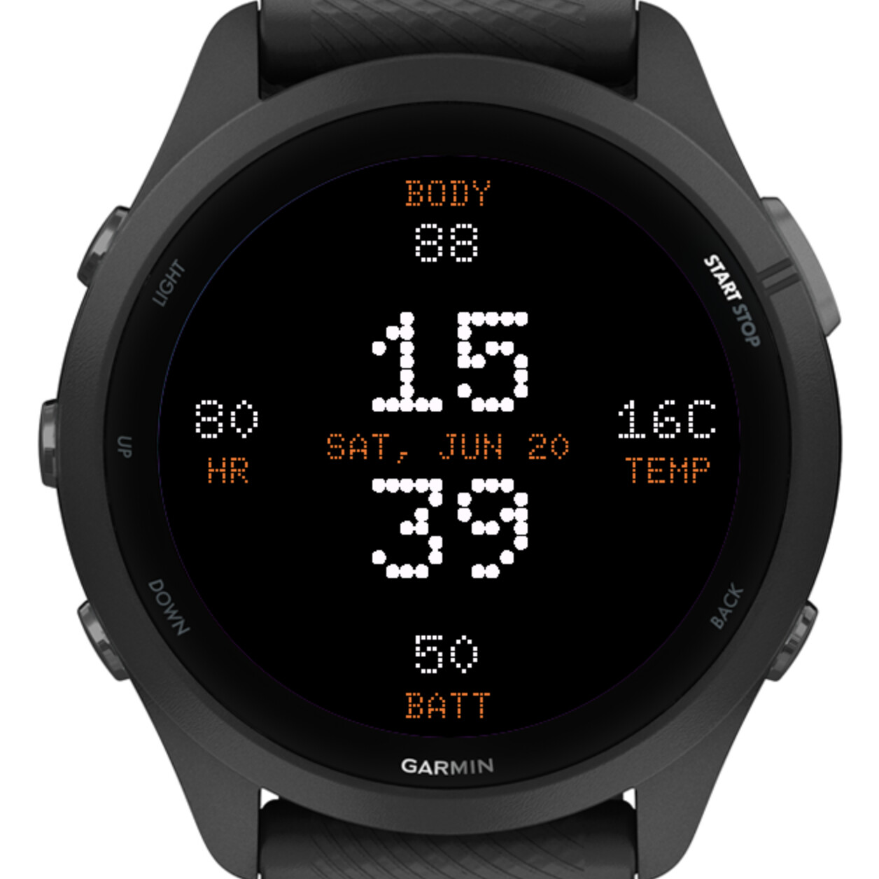 Dotpace - Minimal Dot-Matrix Digital Watch Face · Screenshot 2