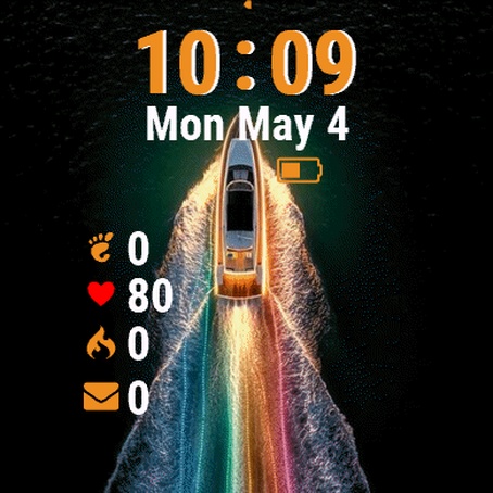 Boat Rainbow Light 2