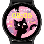Cute black cat · Screenshot 1