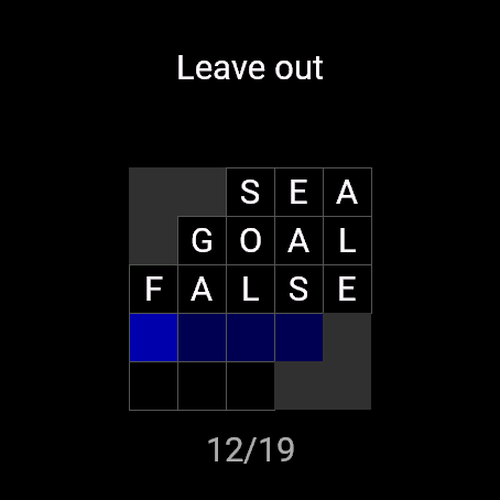 Mini Cross - Daily Crossword gameplay screenshot 1
