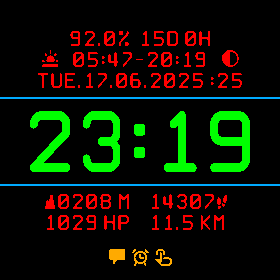 LinieWatchFace 01 · Screenshot 1
